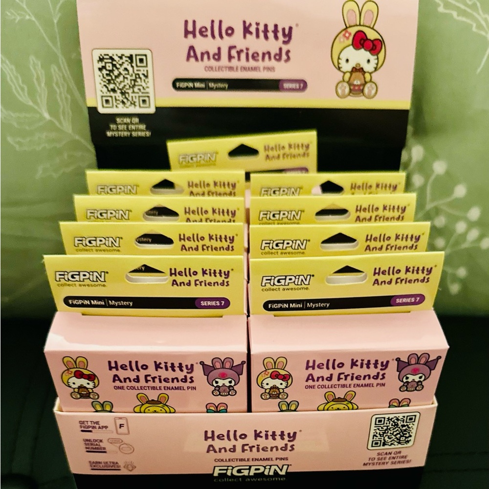 Hello Kitty And Friends FigPin Collectible Enamel Pins